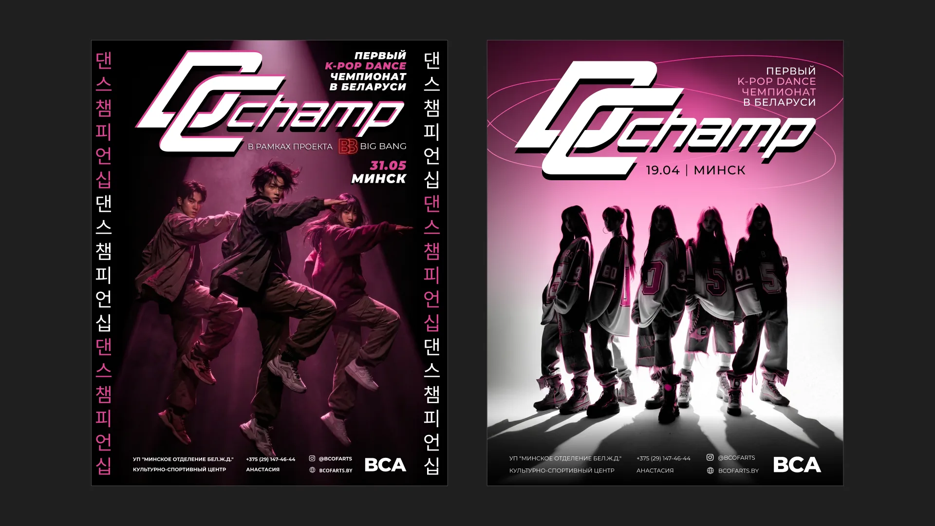 BCA — DC Champ campaign posters