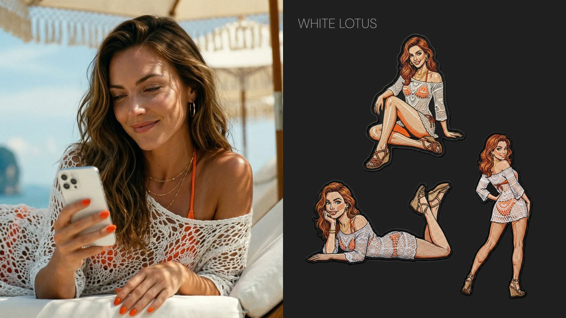 STRC — White Lotus lifestyle campaign