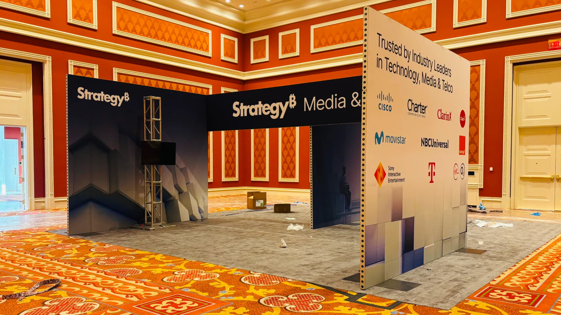 Strategy World 2026 — sponsor booth